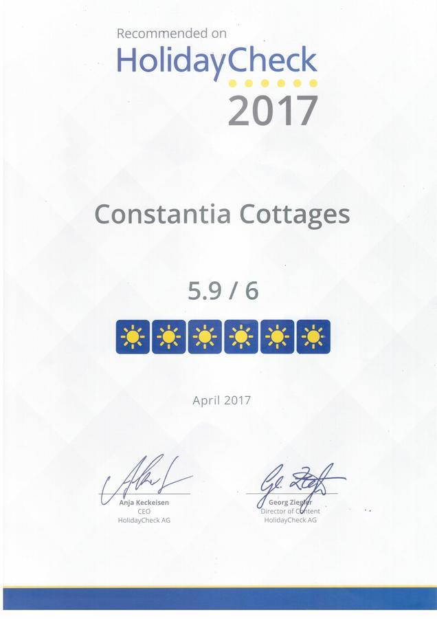 Constantia Cottages Exterior foto